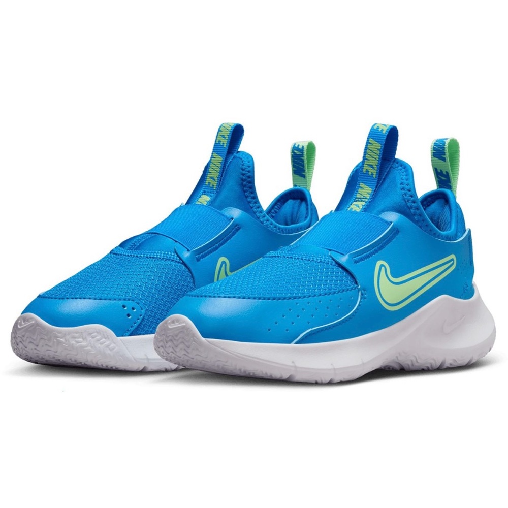 Nike kids’ preschool Flex runner 3 size 10 blue green